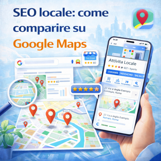 SEO locale: come comparire su Google Maps